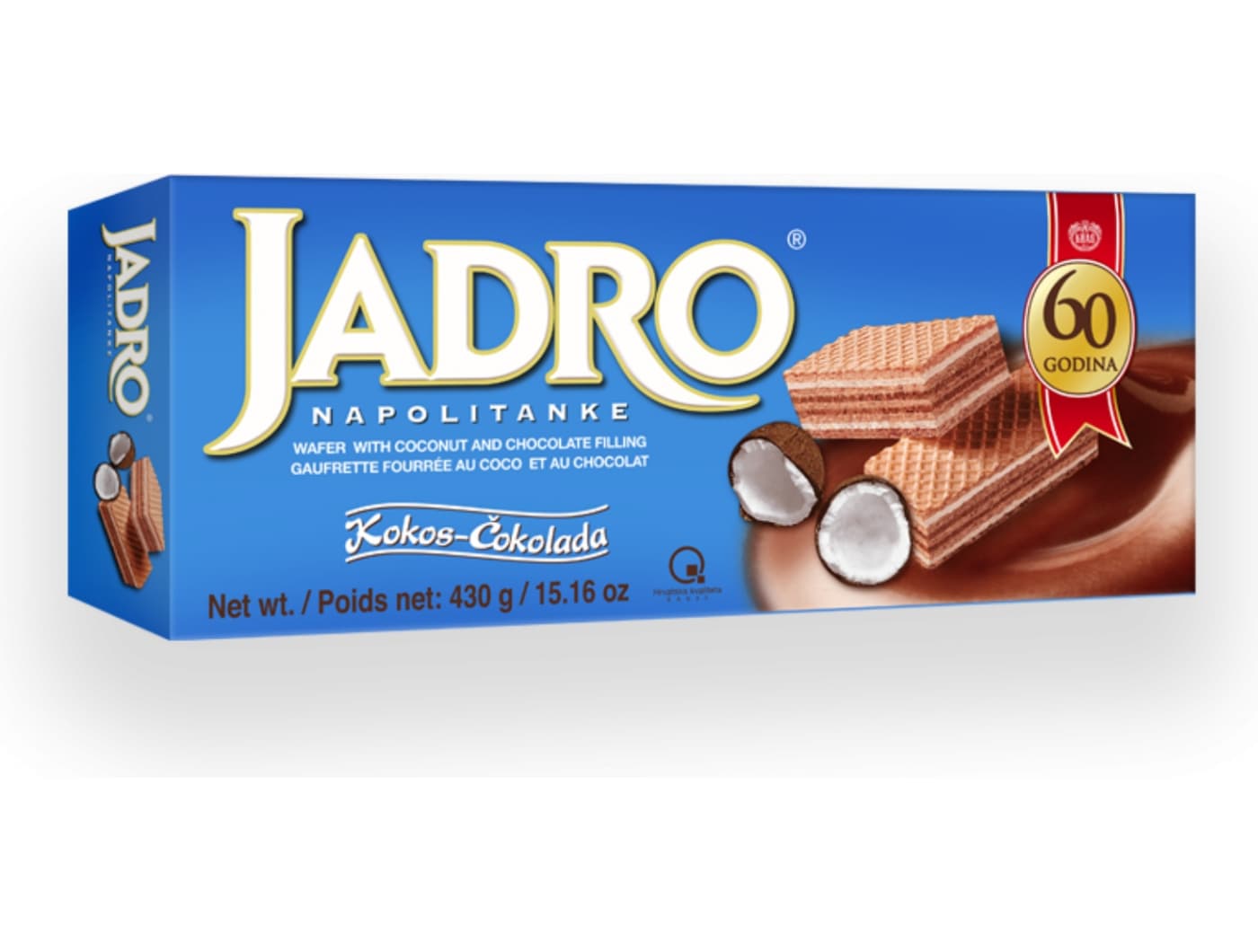 Napolitanke Jadro kokos čokolada