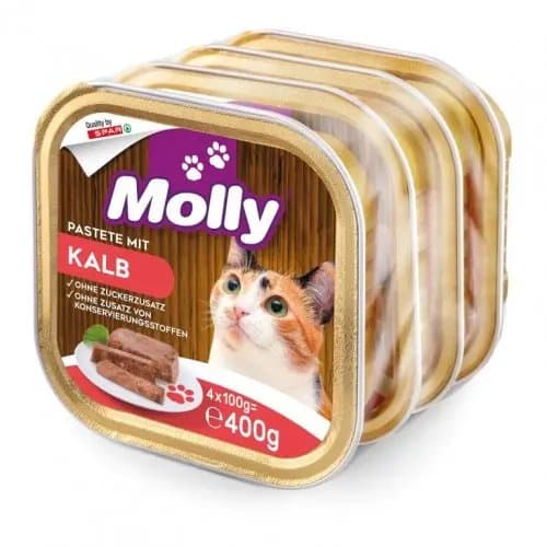 HRANA ZA MAČKE MOL.PIL.4X100 g