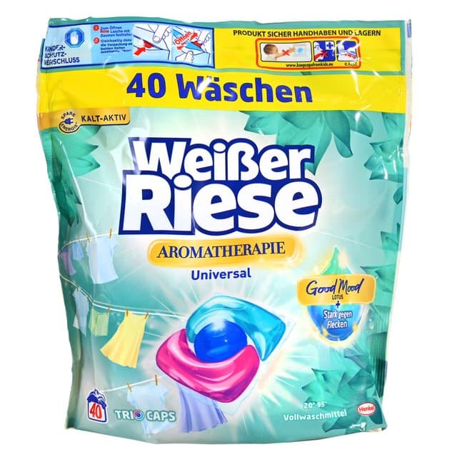 Weißer Riese Universal Trio Kapsule Lotus