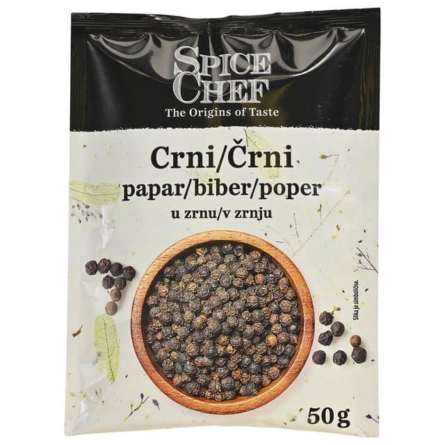 PAPAR CRNI ZRNO 50 g SPICE CHEF