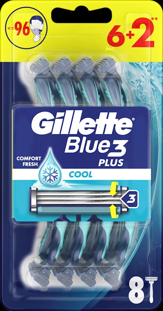 Gillette Blue3 Cool jednokratne britvice 6+2