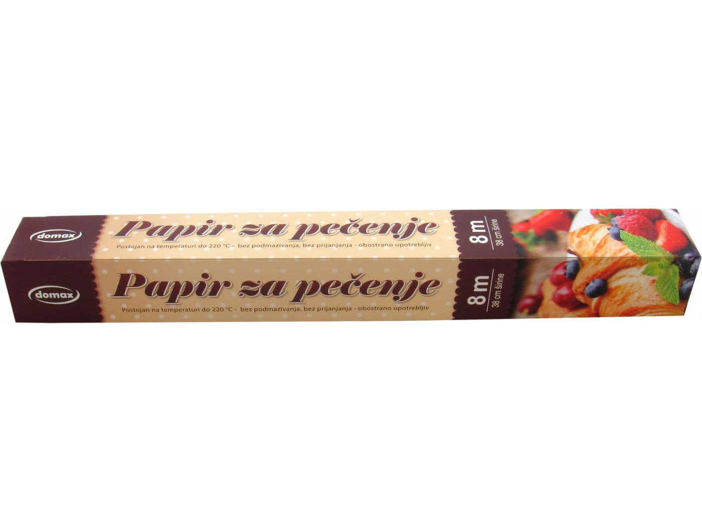PAPIR ZA PEČENJE DOMAX 8 m