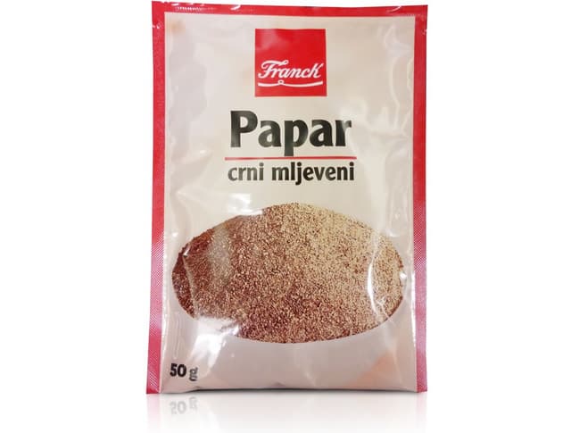 Papar Crni Mljeveni
