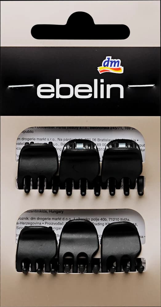 ebelin štipaljke za kosu 6/1 70096