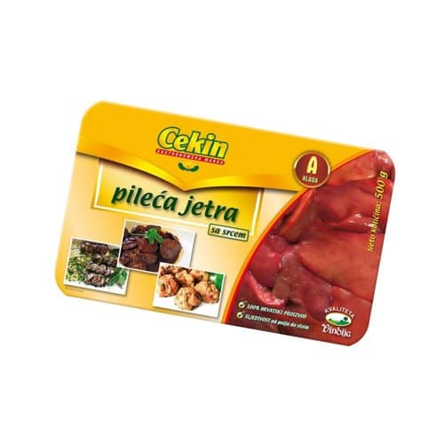 Cekin jetra sa srcem smrznuta