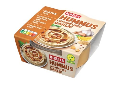 HUMMUS GARLIC RIBELLA 200g