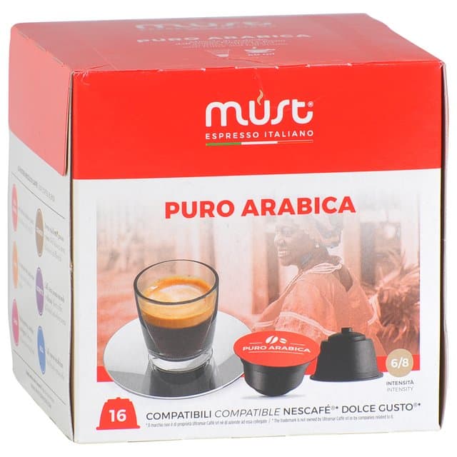 KAVA MUST PURO ARABICA DG 16/1 112g