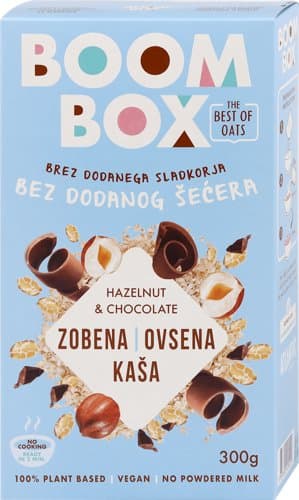 Zobena kaša lješnjak/čokolada