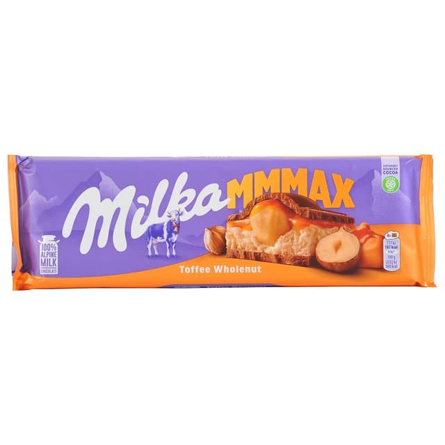 Čokolada Milka Toffee Nuts