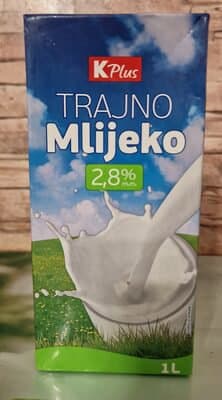 MLIJEKO UHT K PLUS 1L 2.8%