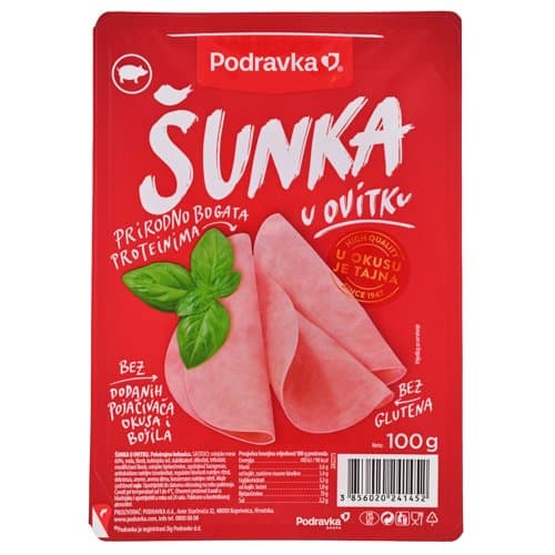 Šunka u ovitku narezak