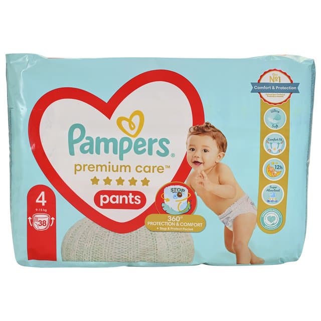 Pelene gaćice Pampers Premium Pants S4