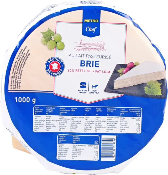 1KG MC BRIE 60%MM