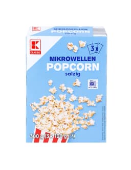 KLC.Kokice za mikrovalnu slane 3x100 g