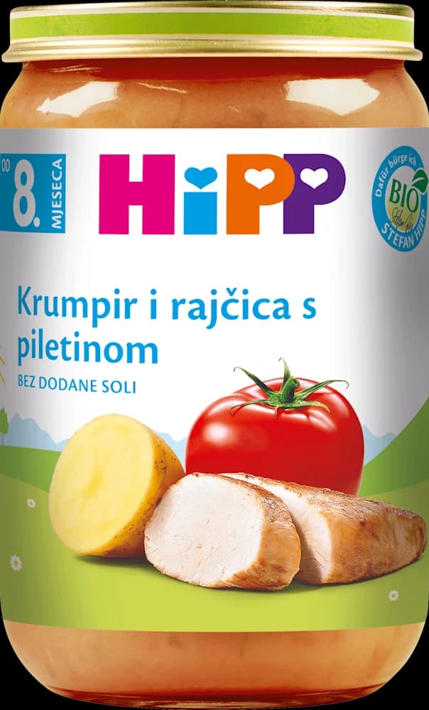 Kašica Hipp piletina, rajčica i krumpir