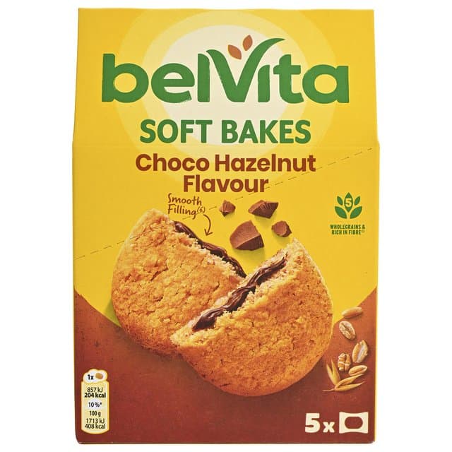 Keks Belvita Soft čokolada