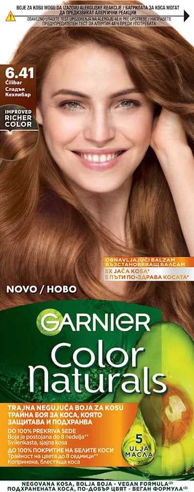 Boja za kosu Color Naturals 6.41 Sweet Amber