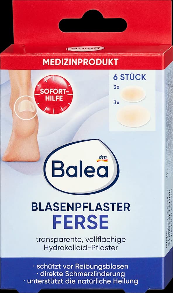 Balea flasteri za žuljeve za pete 6/1