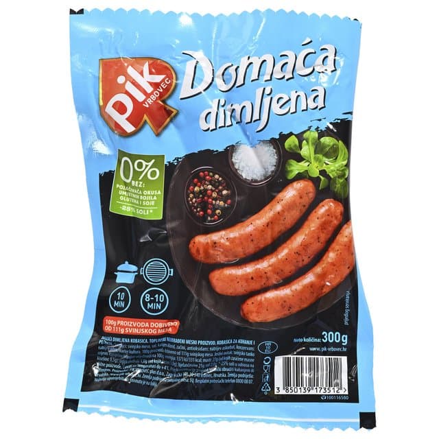 Domaća dimljena kobasica