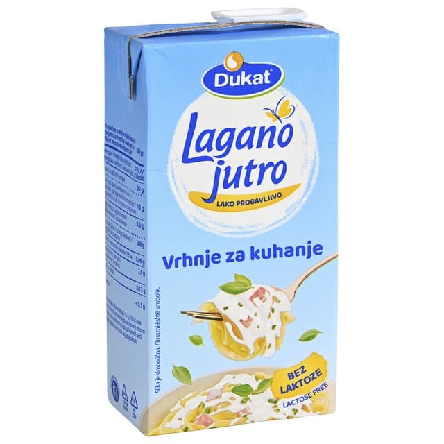 Lagano Jutro Vrhnje za Kuhanje