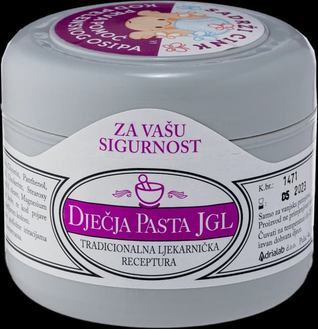 Dječja pasta protiv pelenskog osipa