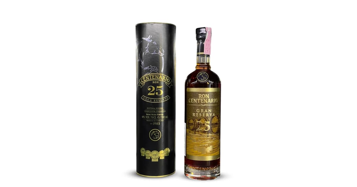*RUM CENTENARIO 25 GRAN RESERVA 0,7L -6/1- 40%