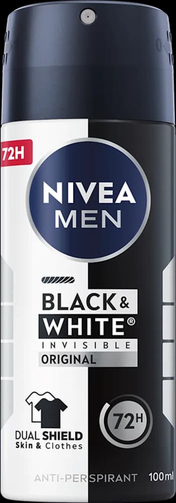 Nivea Men deo sprej Inv. B&W 100 ml
