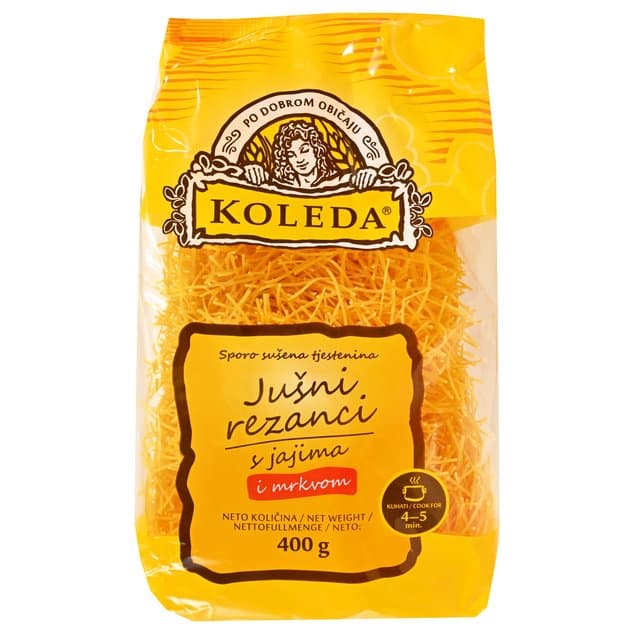 Koleda Rezanci Jušni Jaja i Mrkva