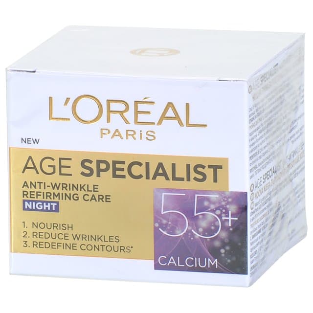 L'Oréal Age Specialist 55+ Noćna Krema