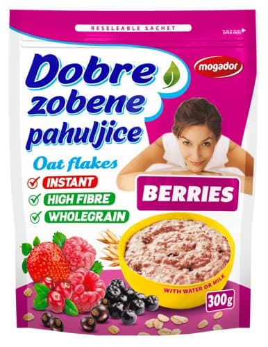 Zobene pahuljice šumsko voće