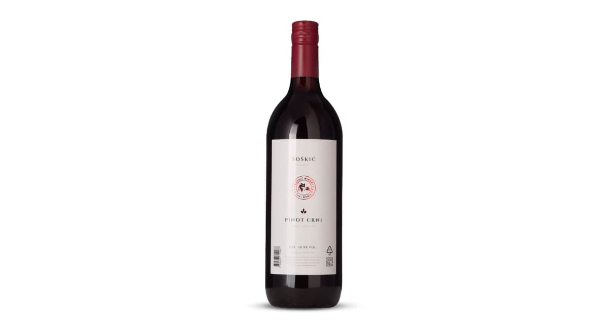 ŠOŠKIĆ PINOT CRNI 1,0 (6)*