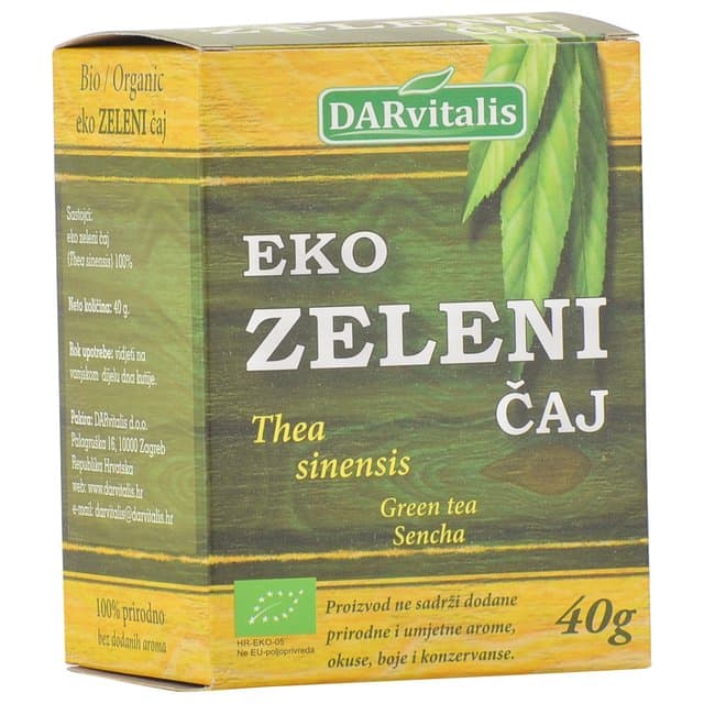Čaj Zeleni Eko Bio