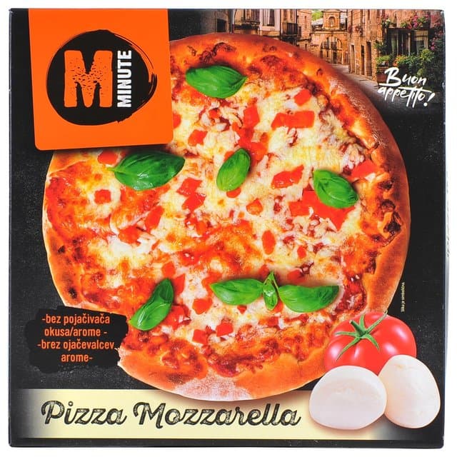 PIZZA MOZZARELLA 350g MINUTE