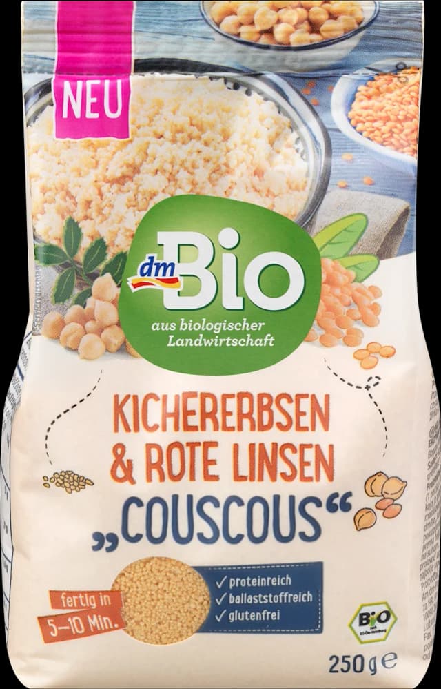 dmBio kuskus od slan.i cr.leće 250g