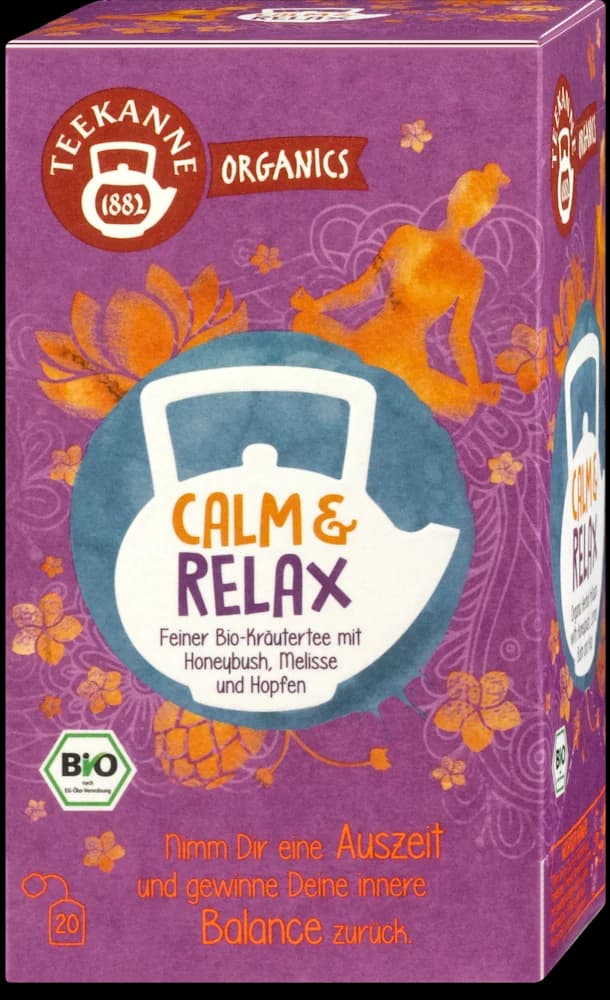 TEEKANNE eko čajcalm&relax 20x1,8g,36g