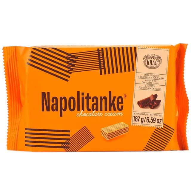 Napolitanke s čokoladnim punjenjem