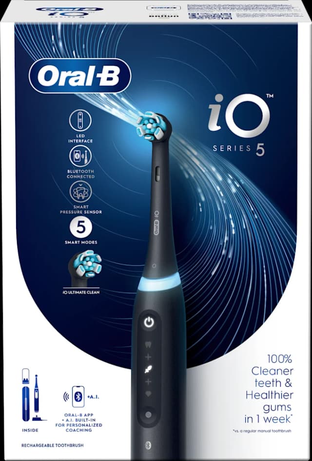Oral-B el.čet. iO 5 Matt Black