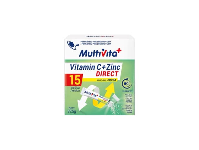 Multivita Direkt Vitamin C + Cink