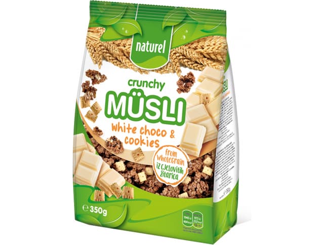 Muesli Crunch Bijela Čokolada Keksi
