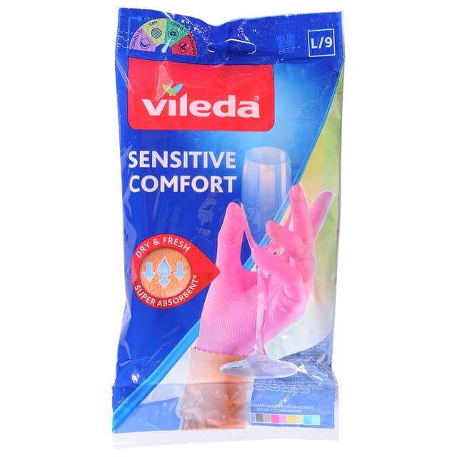 Vileda Rukavice Sensitive L