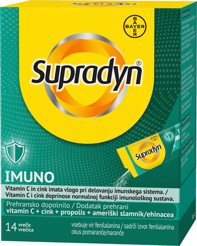 Supradyn immuno vreć.14 *1,8 g, 25,20 g