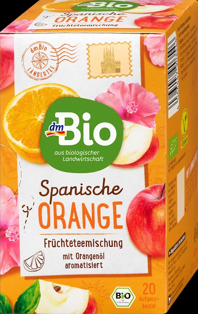 dmBio čaj španjolska naranča, 20x2 g