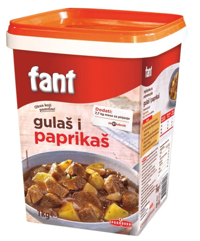 Fant za gulaš i paprikaš