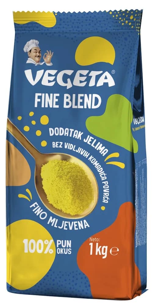 1KG VEGETA VREĆICA FINO MLJEV.
