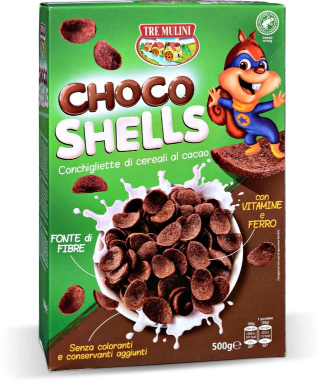 ŽITARICE CHOCO SHELLS 500g