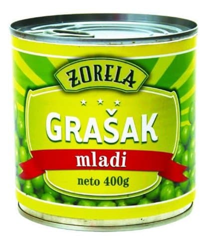 GRAŠAK MLADI ZORELA 530 g