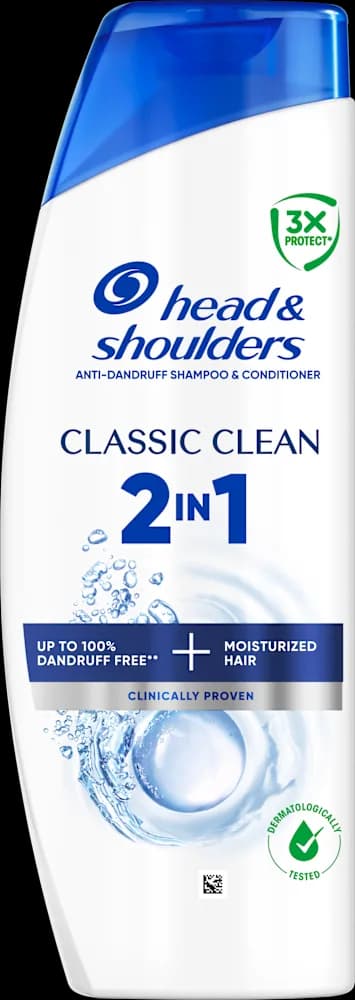 H&S šampon 400 ml 2u1 Classic Clean