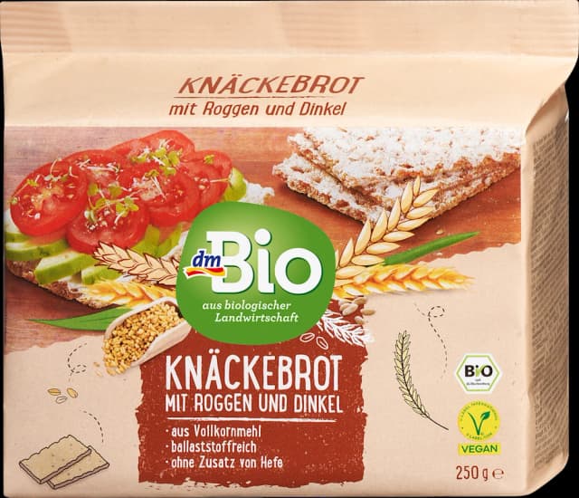 dmBio krekeri od raži i pira 250g