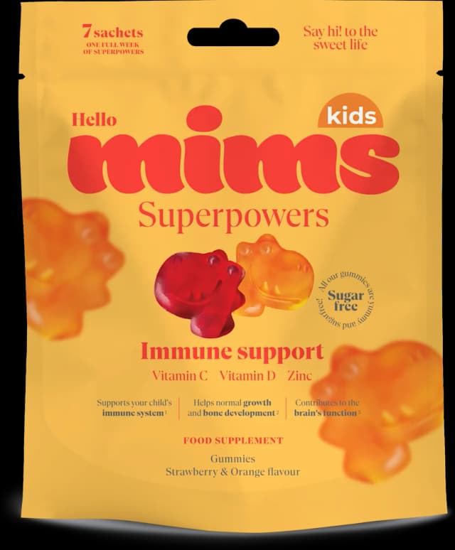 BOMBON IMMUNE SUPPORT KIDS 7X12.5 g MIMS
