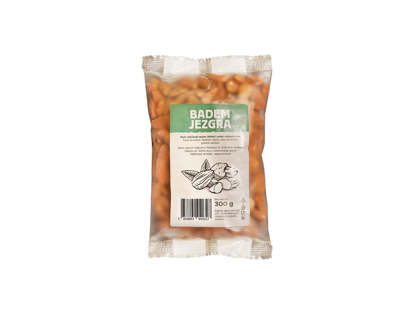 BADEM JEZGRA I kat. 300g